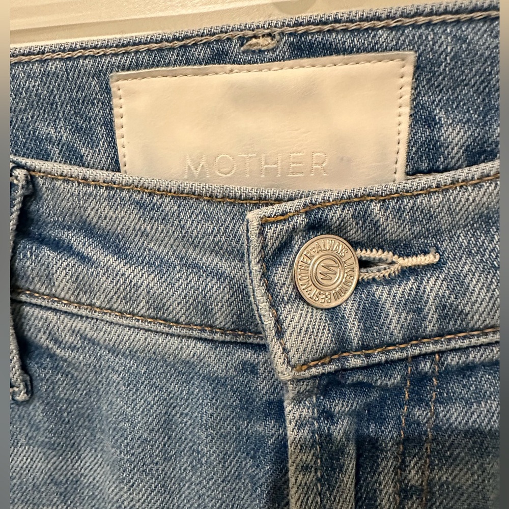 MOTHER SUPERIOR The Hustler Ankle Undone Hem - Picture 3 of 6